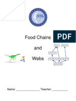 Checkpoint Food Chains &amp Webs RSD