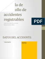 Plantilla de Presentación de Accidentes Registrables