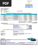 Quotation For Kobelco Sk200-Viii Excavator Spare Parts.: Special Price