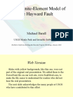 A New Finite-Element Model of The Hayward Fault: Michael Barall