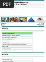 S4 HANA - Overview Training - Order Fulfillment