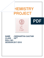 Chemistry Class 12 Project Adulteration of Food Materials