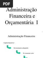 Administrao Financeira e Oramentaria