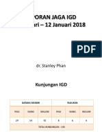 LAPORAN JAGA IGD DR Stanley (6 Januari - 12 Januari 2018)