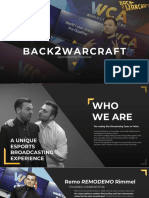 Back2Warcraft - Sponsorship Proposal