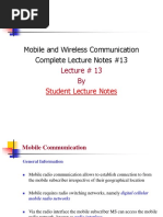 Download Mobile and Wireless Communication Complete Lecture Notes 13 by Student Lecture Notes SN369591626 doc pdf