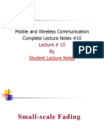 Mobile and Wireless Communication Complete Lecture Notes #10