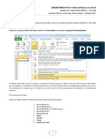 Laboratorio 15. - Microsoft Query en Excel - Cpa-506 - Ph.d. C Victor Hugo Chavez Salazar