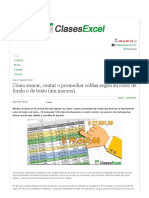 Clases Excel - Cómo Sumar, Contar o Promediar Celdas Según Su Color de Fondo o de Texto (Sin Macros)