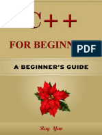 C++ for Beginners, Learn C++ fast - Ray Yao.pdf