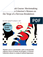 Criterion Crash Course - Moviemaking Lessons From Criterion's Women On The Verge of A Nervous Breakdown - MovieMaker Magazine