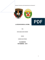 La delincuencia juvenil: causas y soluciones