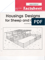 Housing Designs For Sheep and Goat