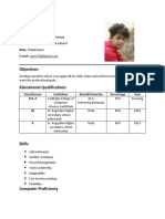 Abhinanth Resume