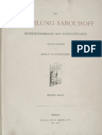 Die Sammlung Sabouroff Kunstdenkmaler Aus Griechenland, Berlin Vol 1