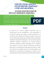 Evaluación morfológica y química del polen apícola en Pereira