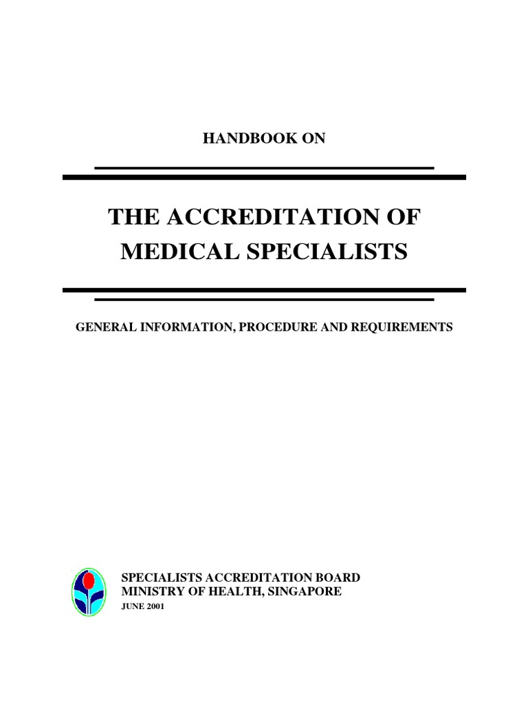 SAB Handbook for Specialist Accreditation | PDF | Radiology | Medicine