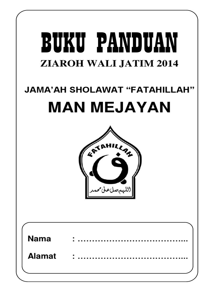 Buku Panduan Ziaroh Wali Jatim