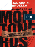 El Largo Adios de Montoneros - Alejandro C Tarruella