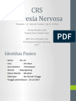 CRS Anorexia Nervosa