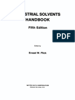 Chemistry - Industrial Solvents Handbook, 5Th Ed PDF