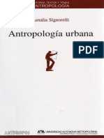Amalia Signorelli - Antropología urbana