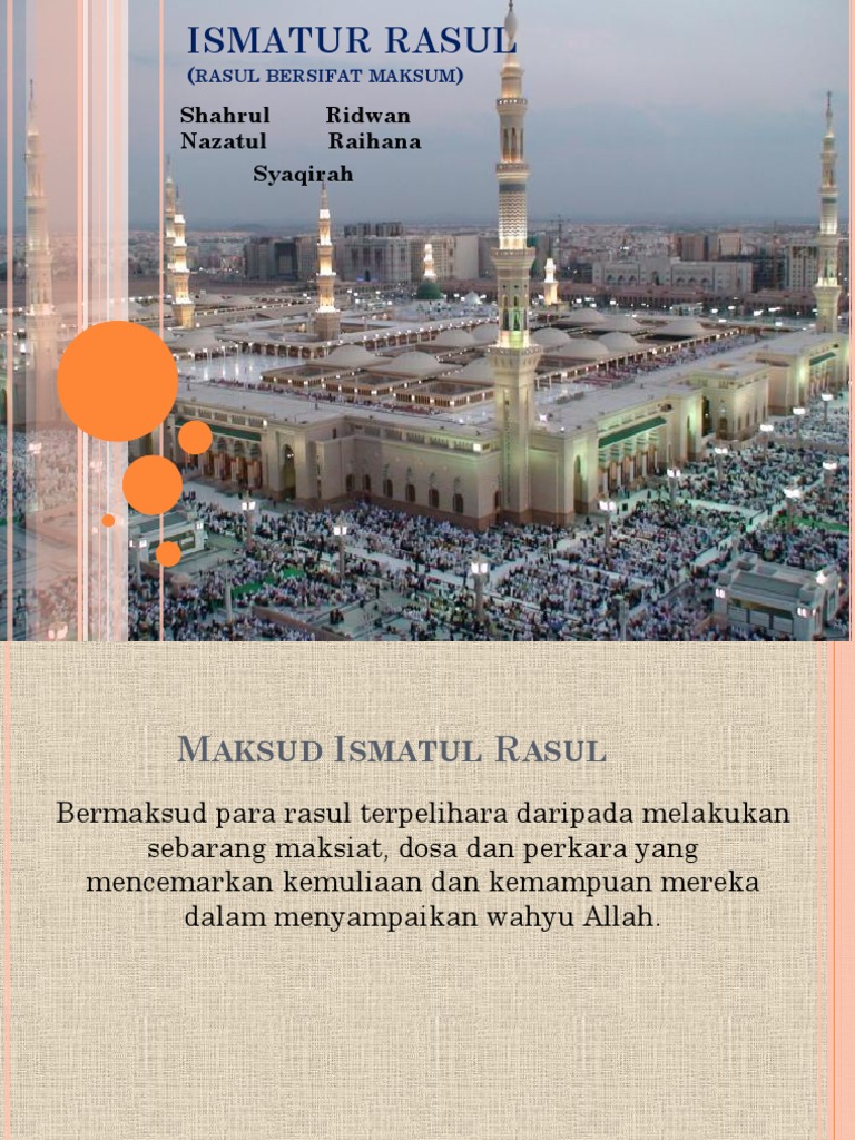Ismatur Rasul | PDF