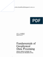 Fundamentals of Geophysical Data Processing With Applications to Petroleum Prospecting