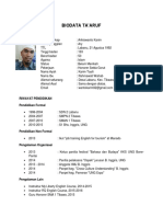 Biodata Taaruf (Ary)