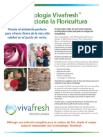 Vivafresh Floriculture Brochure Spanish