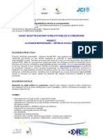 2010 10 29 Anunt Selectie Asistent in Relatii Publice Si Comunicare PDF