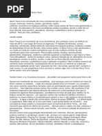 Release Imprensa Nova Terra