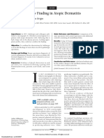 The Oldest New Finding in Atopic Dermatitis: Subclinical Miliaria As An Origin