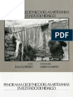 "Panorama Geoetnico de Las Artesanias en El Estado de Hidalgo", Autor: Raúl Guerrero Guerrero.