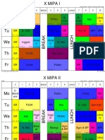 Jadwal Final Per Kelas