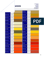 RAL Color Colour Chart PDF