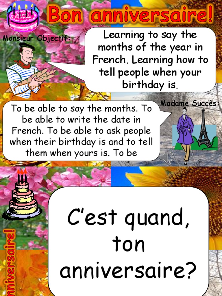 Bon Anniversaire