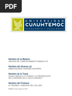 1.4 Cuadro Comparativo “Comportamiento Humano a Lo Largo Del Ciclo Vital”