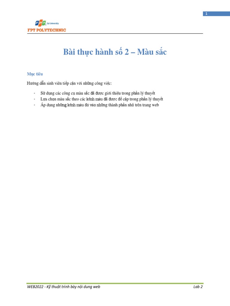 WEB2022 - Lab 2 | PDF