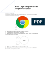Cara Membuat Logo Google Chrome Dengan CorelDraw