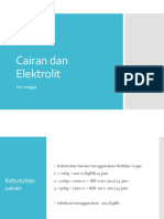 Cairan Dan Elektrolit - Rangga