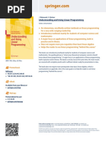 Understanding and Using Linear Programming: Printed Book