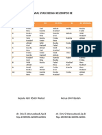 Jadwal Stase Bedah