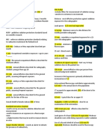 Radiation Biology and Physics