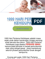 1000 Hari Pertama Kehidupan