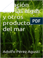 Curación Con Las Algas y Otros Productos Del Mar - Adolfo Pérez Agustí - Alba PDF