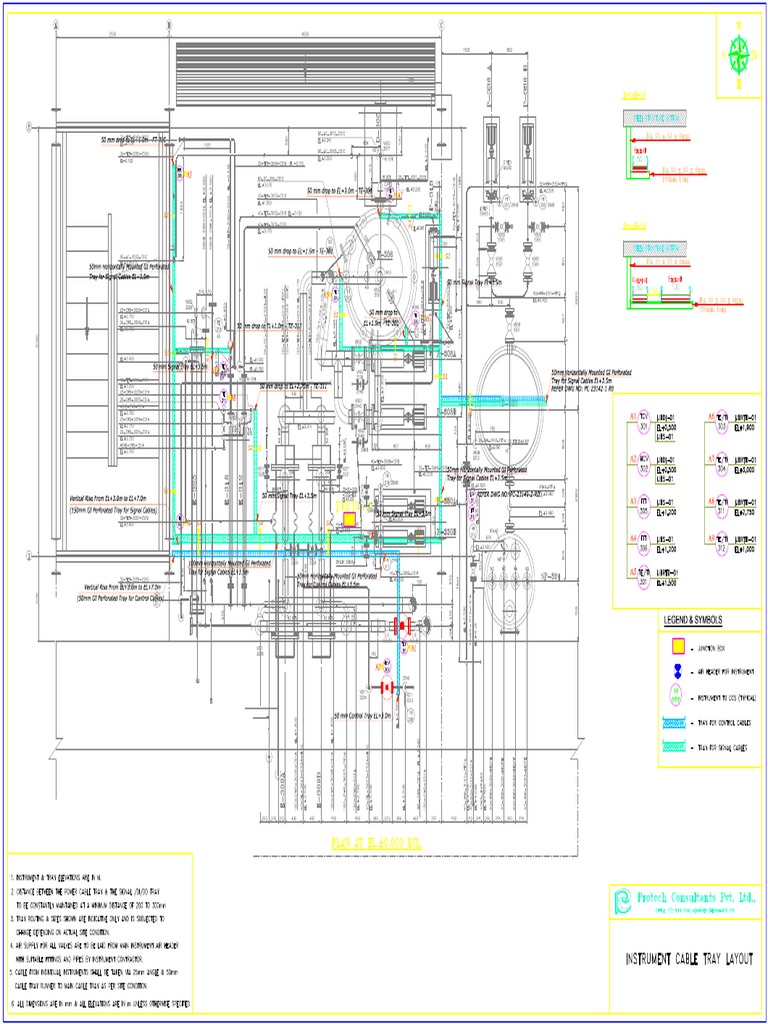 Typical Instrument Cable Tray Layout PDF PDF