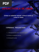 Infrac - Iunea de Omor. Crima Cu Substrat Sexual, Crima - N Serie - I Crima - N Mas