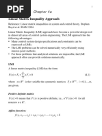 Commande Matlab LMI