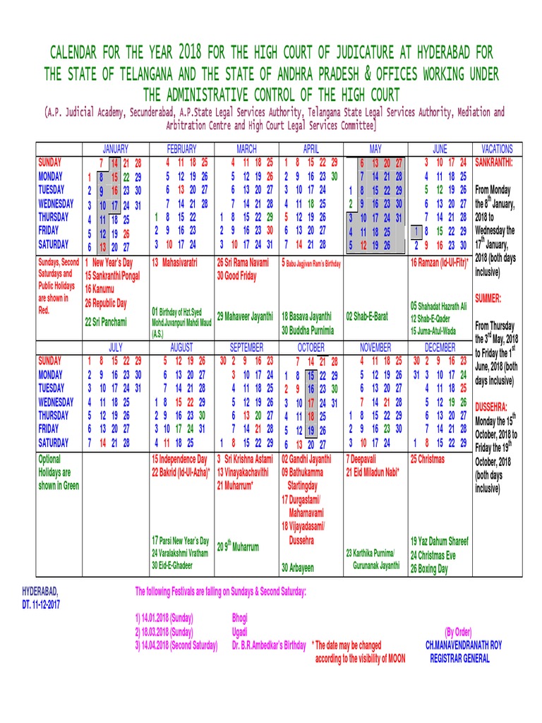 andhra-pradesh-high-court-calendar-2018-pdf-religious-holidays-public-holiday